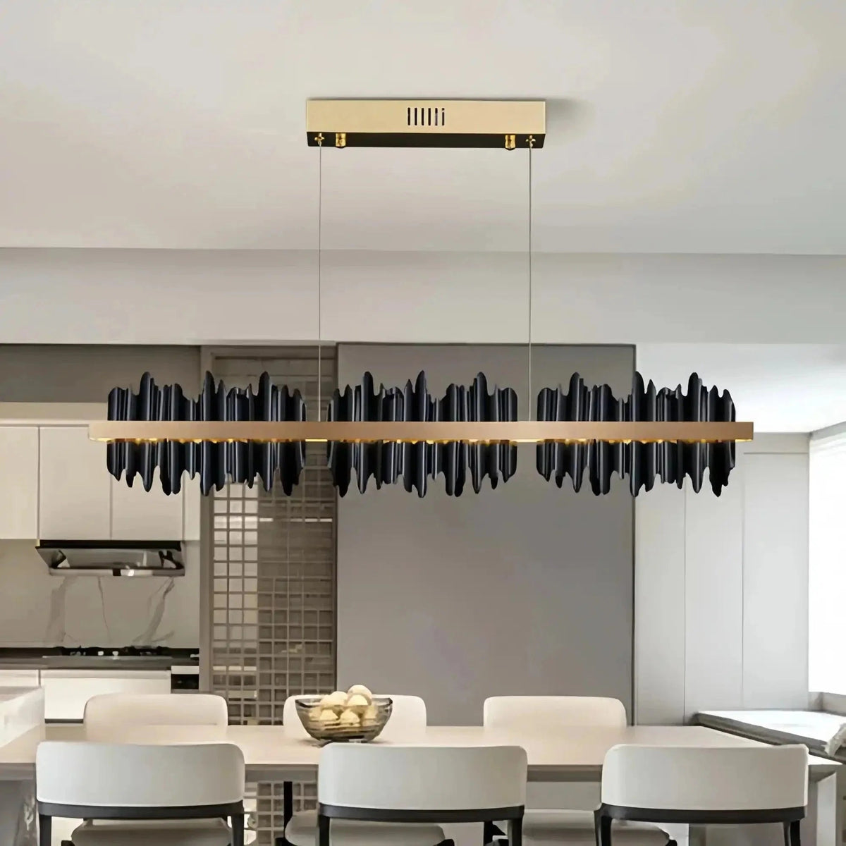 Dahlia Dining Room Chandelier 47" - Zelno Lighting