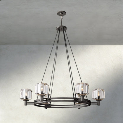 Damuet Round Chandelier 36", 48", 60" - zelnolighting