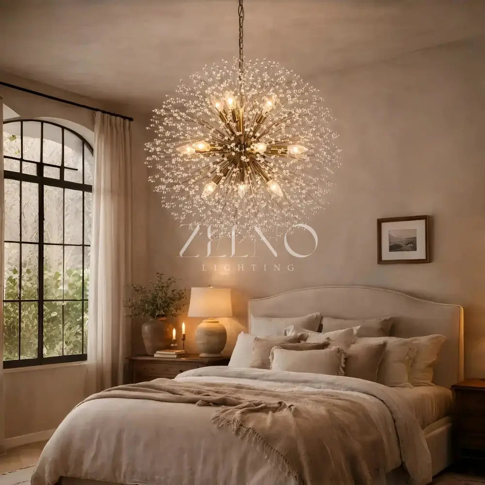 Dandelion Round Chandelier - Zelno