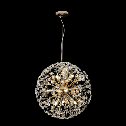 Dandelion Spherical Crystal Pendant Light - Zelno Lighting