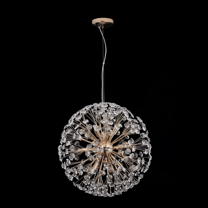 Dandelion Spherical Crystal Pendant Light - Zelno Lighting