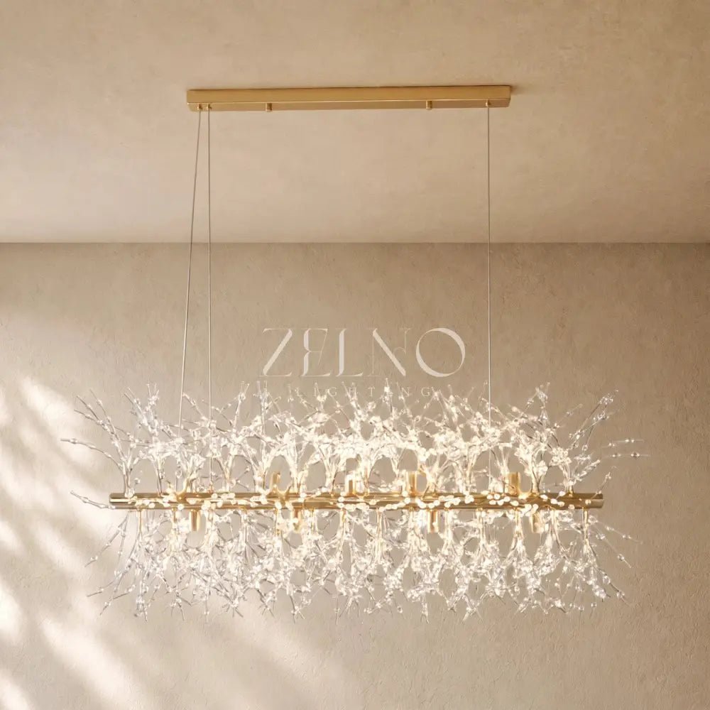 Dandelionni Crystal Chandelier - Zelno