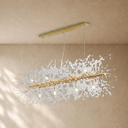 Dandelionni Crystal Chandelier - Zelno
