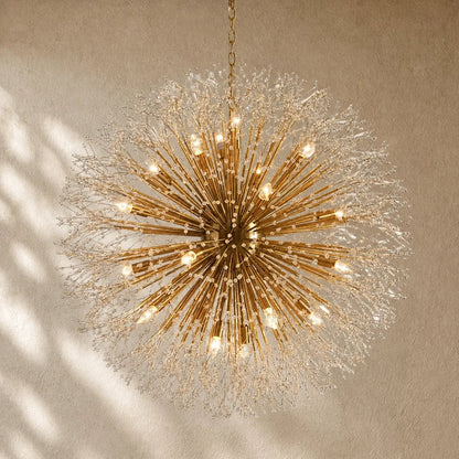 Dandelionni Round Chandelier - Zelno