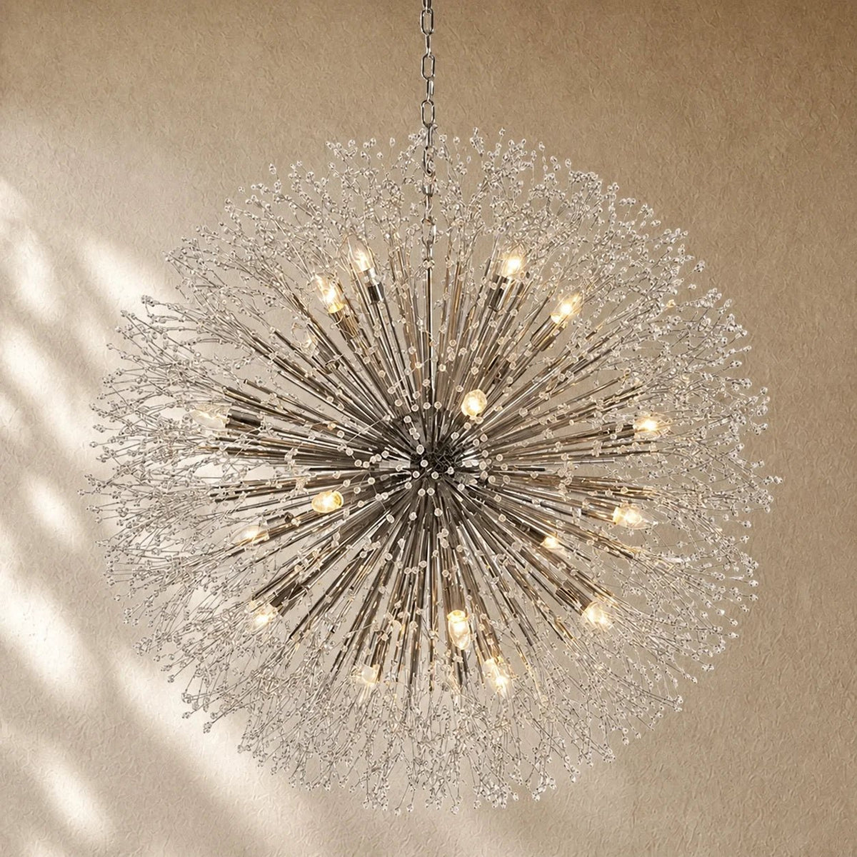 Dandelionni Round Chandelier - Zelno