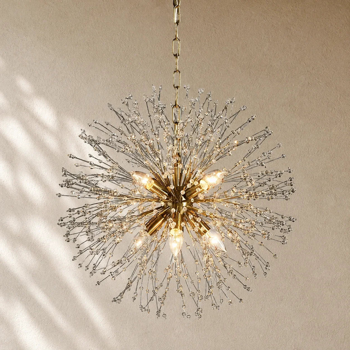 Dandelionni Round Chandelier - Zelno