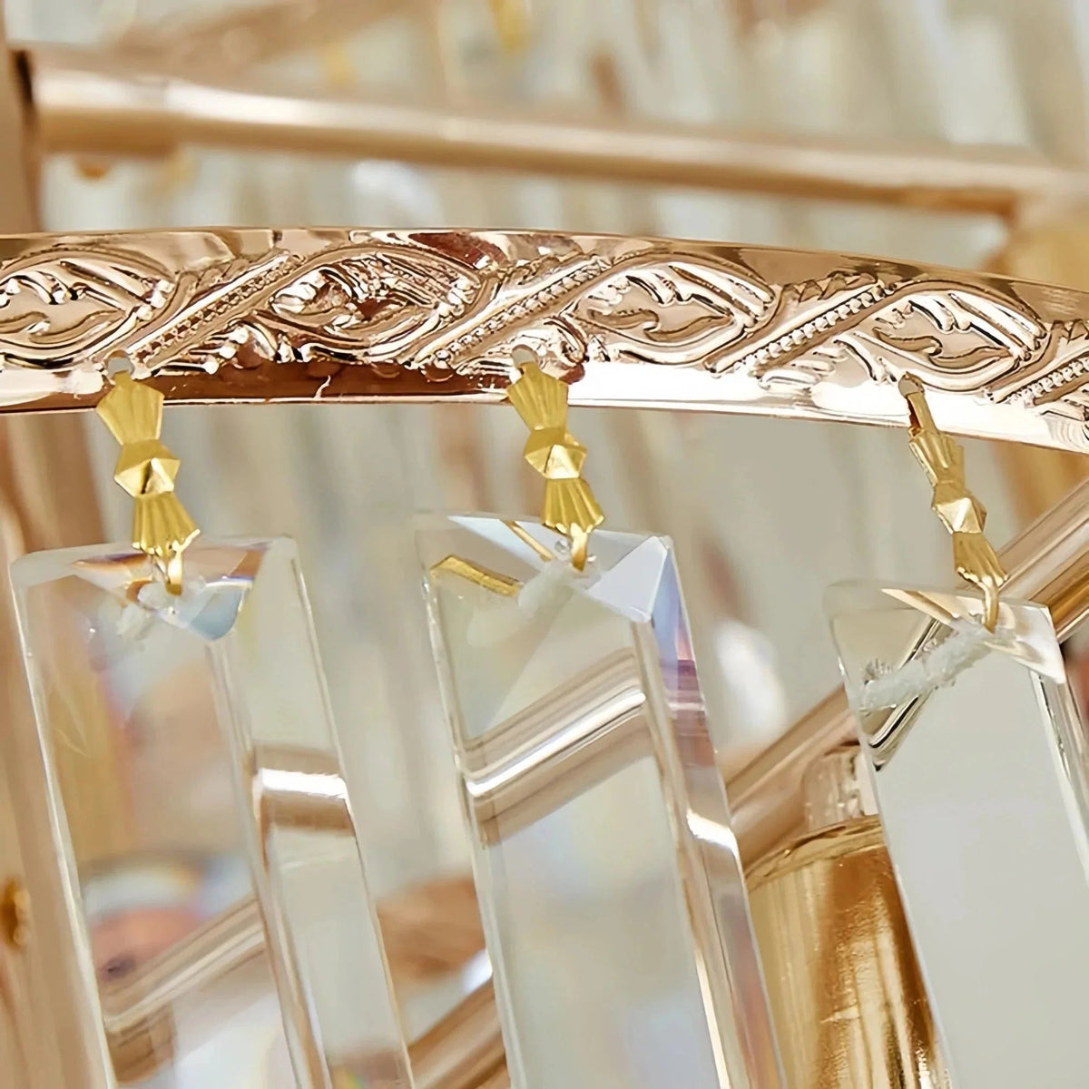Danilo Multiple Tier Crystal Chandelier - Zelno Lighting