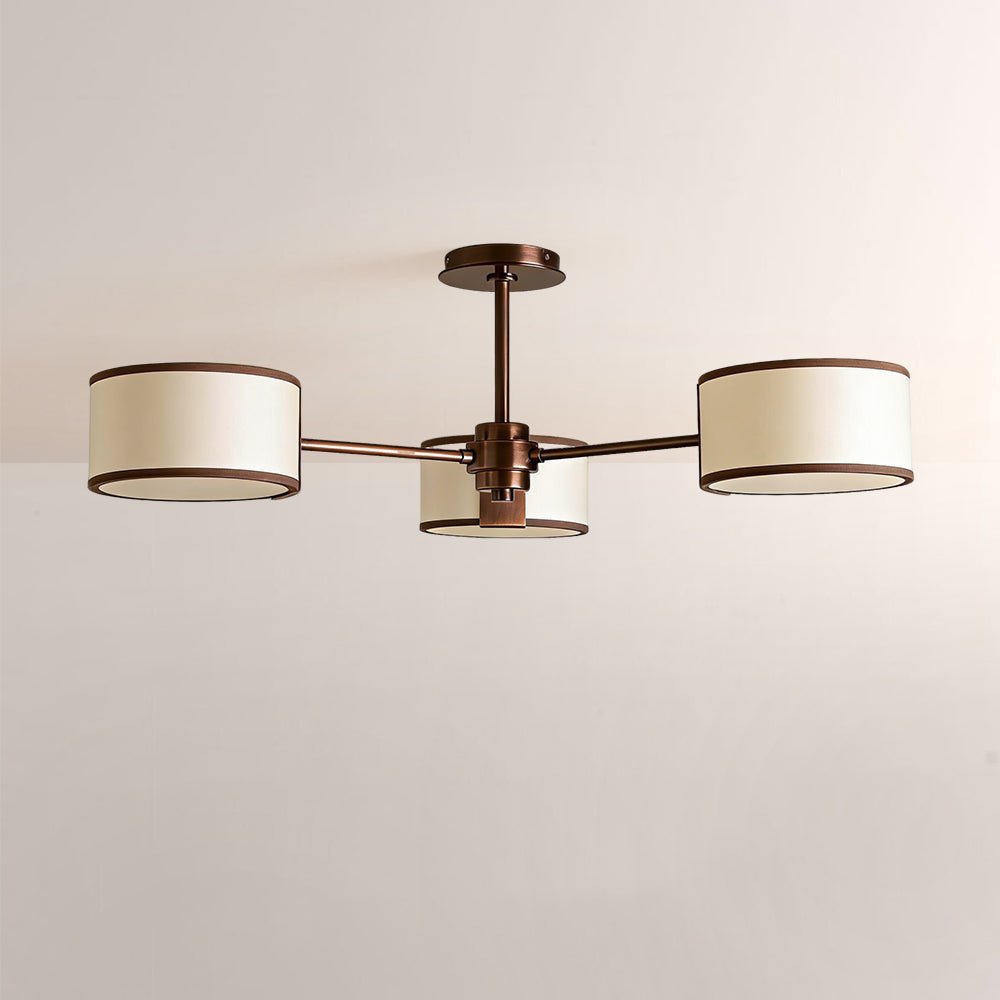 Daphna 3-Light Semi-Flush Mount - Zelno Lighting