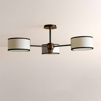 Daphna 3-Light Semi-Flush Mount - Zelno Lighting