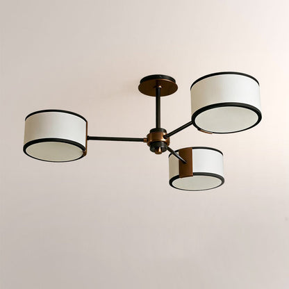 Daphna 3-Light Semi-Flush Mount - Zelno Lighting
