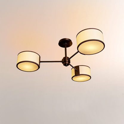 Daphna 3-Light Semi-Flush Mount - Zelno Lighting