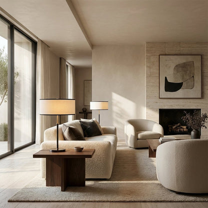 Daphna Single-Shade Table Lamp - Zelno Lighting