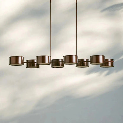 Daphne Metal Linear Chandelier - Zelno Lighting