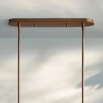 Daphne Metal Linear Chandelier - Zelno Lighting