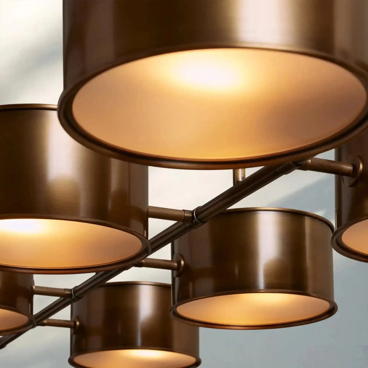 Daphne Metal Linear Chandelier - Zelno Lighting