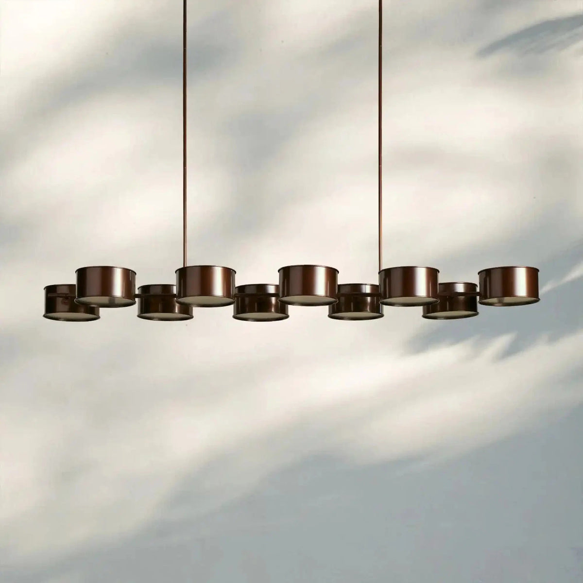 Daphne Metal Linear Chandelier - Zelno Lighting