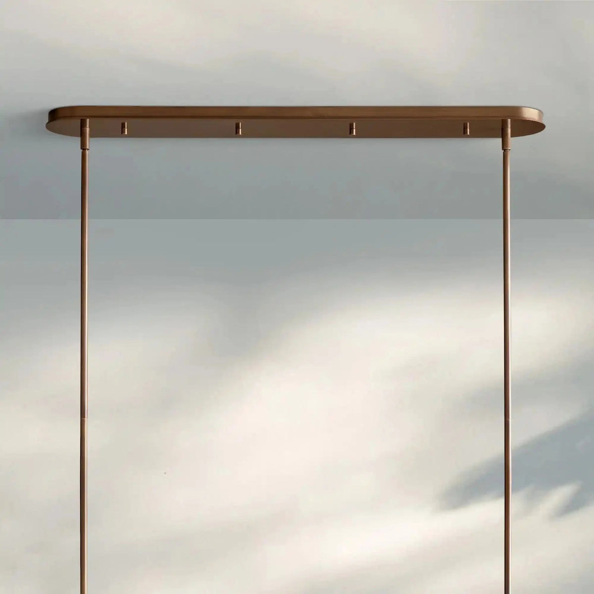 Daphne Metal Linear Chandelier - Zelno Lighting