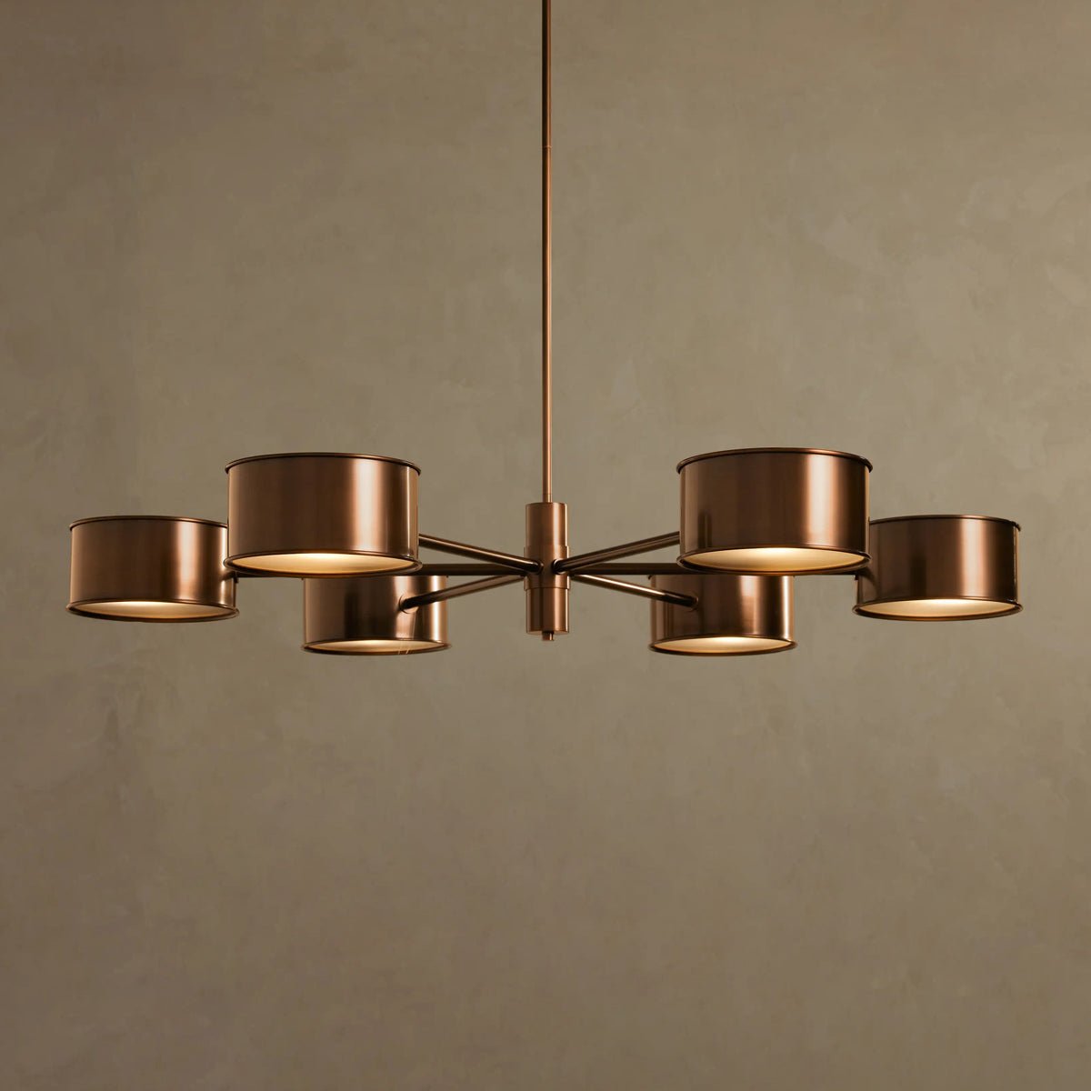 Daphne Metal Round Chandelier - Zelno