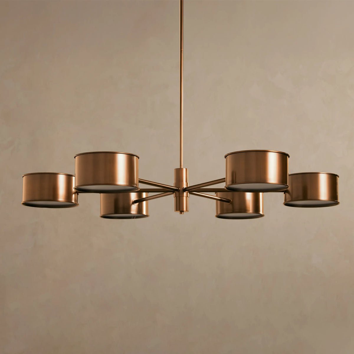 Daphne Metal Round Chandelier - Zelno