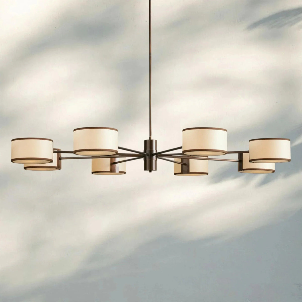 Daphne Round Chandelier 48''60'' - Zelno Lighting