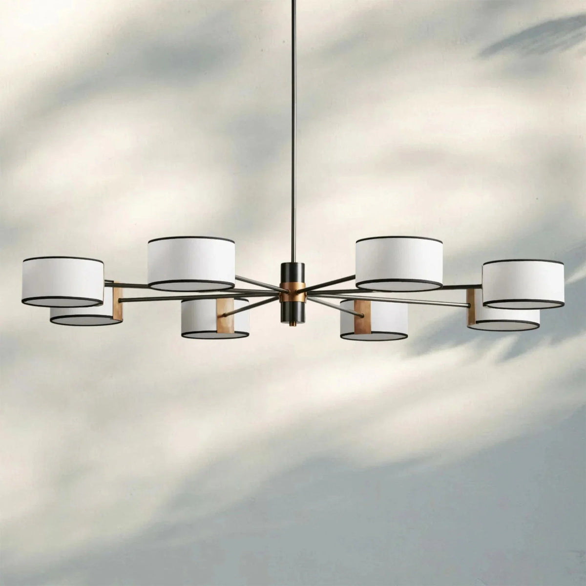 Daphne Round Chandelier 48''60'' - Zelno Lighting