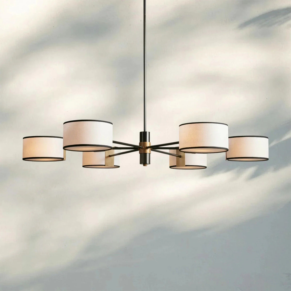 Daphne Round Chandelier 48''60'' - Zelno Lighting