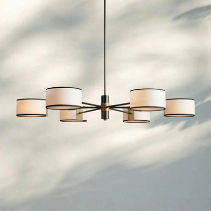 Daphne Round Chandelier 48''60'' - Zelno Lighting