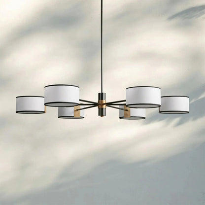 Daphne Round Chandelier 48''60'' - Zelno Lighting