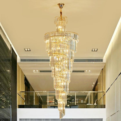 Dari Multiple Tier Crystal Chandelier - Zelno Lighting