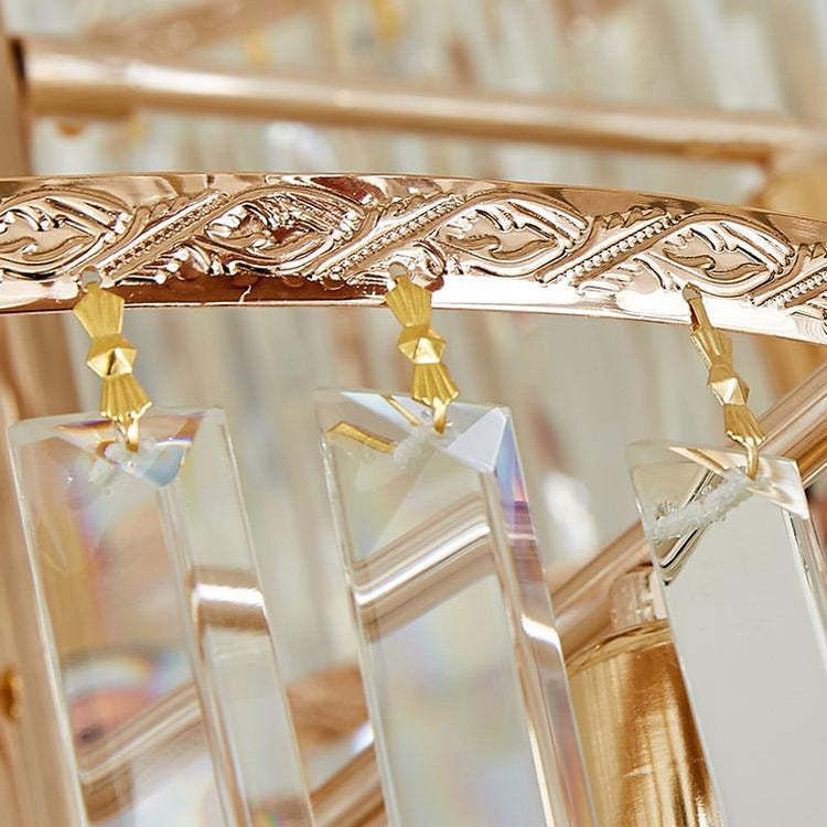 Dari Multiple Tier Crystal Chandelier - Zelno Lighting