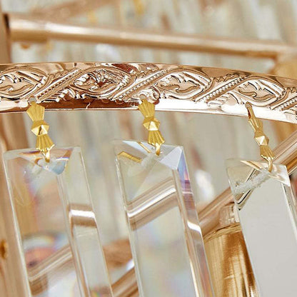 Dari Multiple Tier Crystal Chandelier - Zelno Lighting