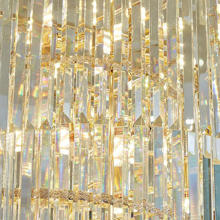 Dari Multiple Tier Crystal Chandelier - Zelno Lighting