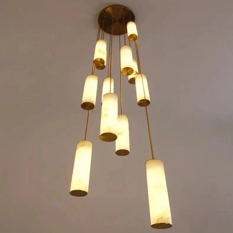 Darlen Modern Staircase Chandelier - Zelno Lighting