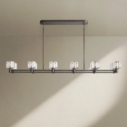 Deamafz Double Linear Chandelier 54"72" - Zelno