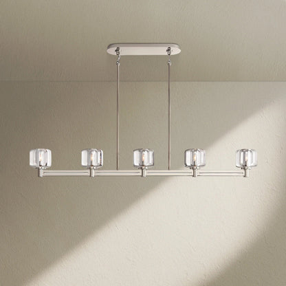 Deamafz Linear Chandelier 54"72" - Zelno