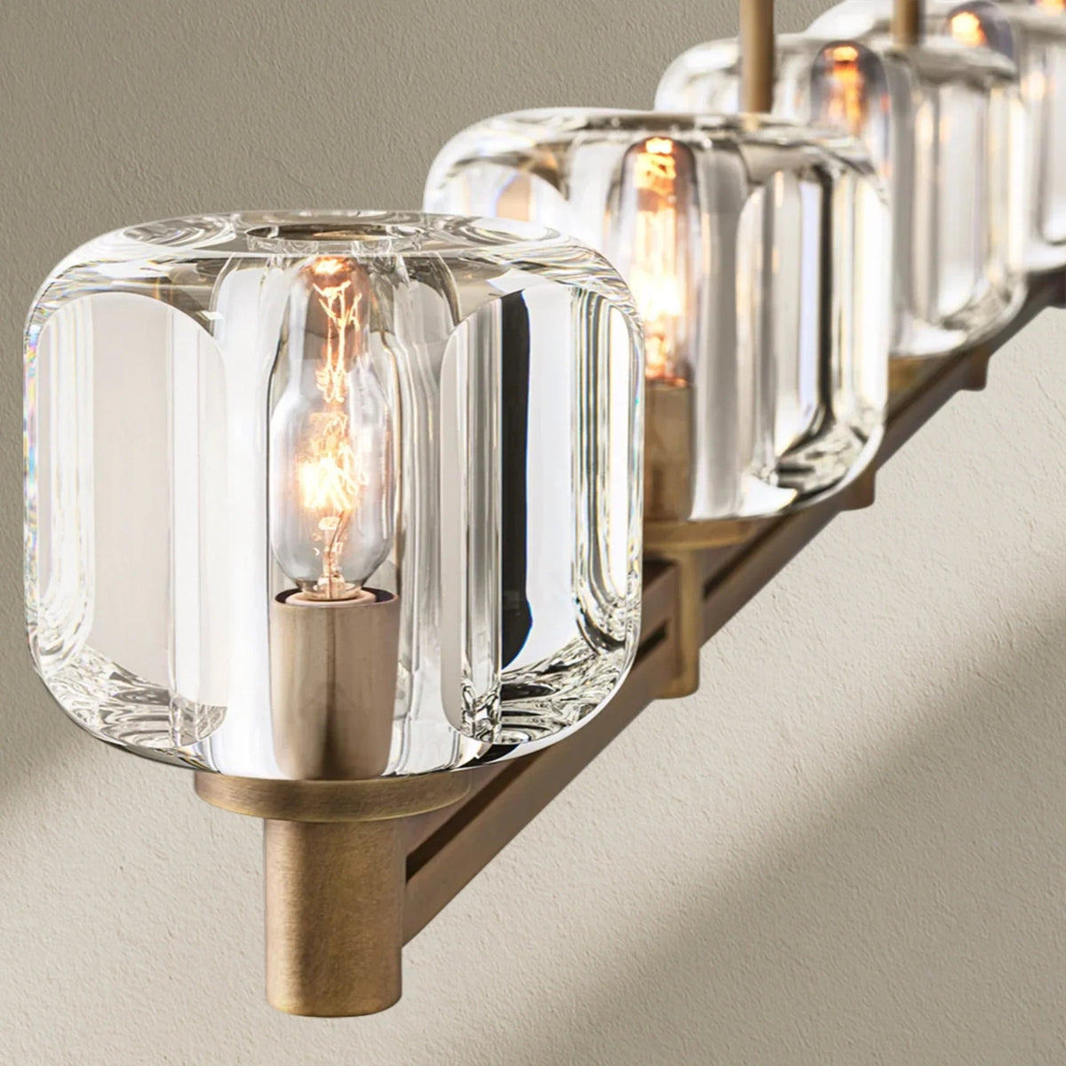 Deamafz Linear Chandelier 54"72" - Zelno