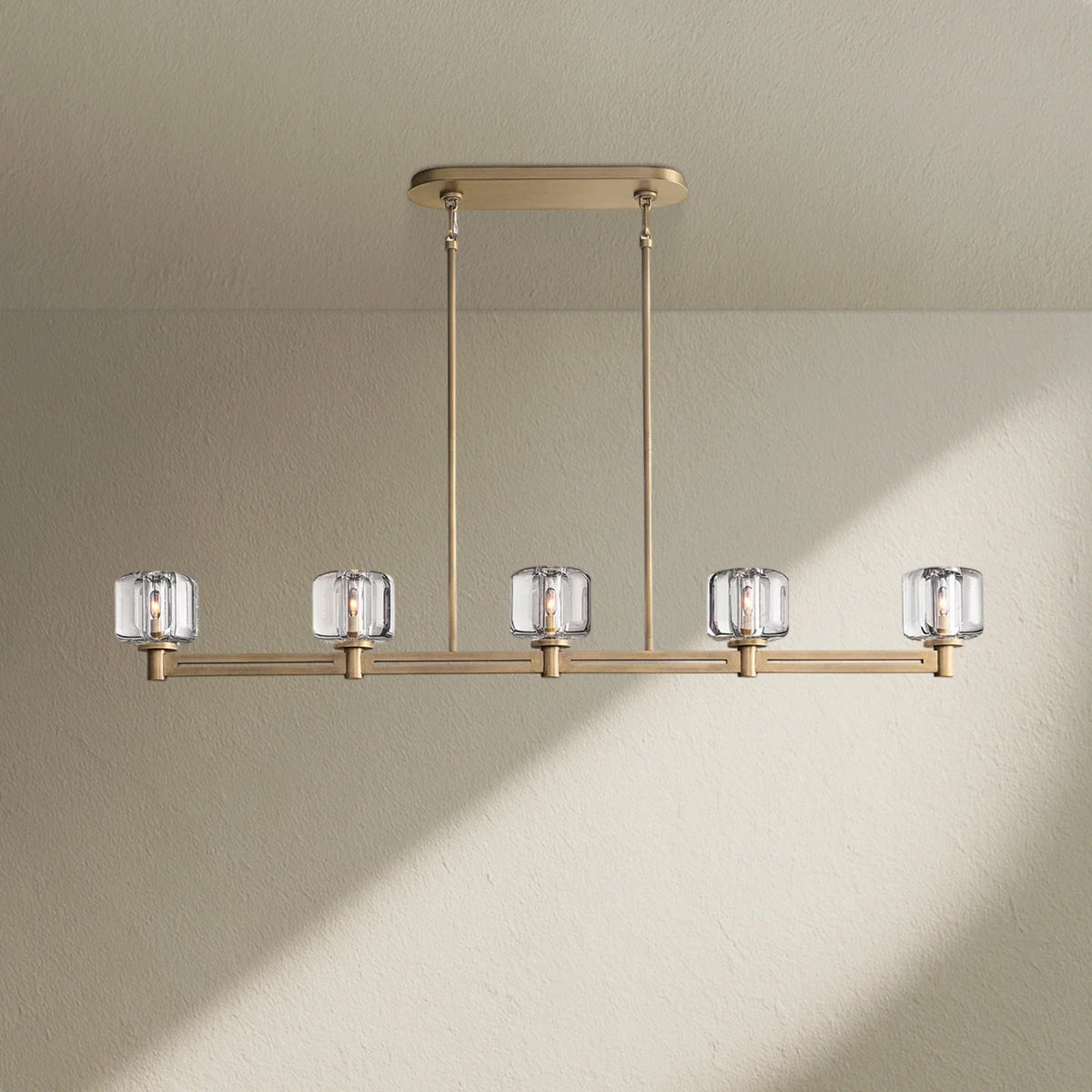 Deamafz Linear Chandelier 54"72" - Zelno