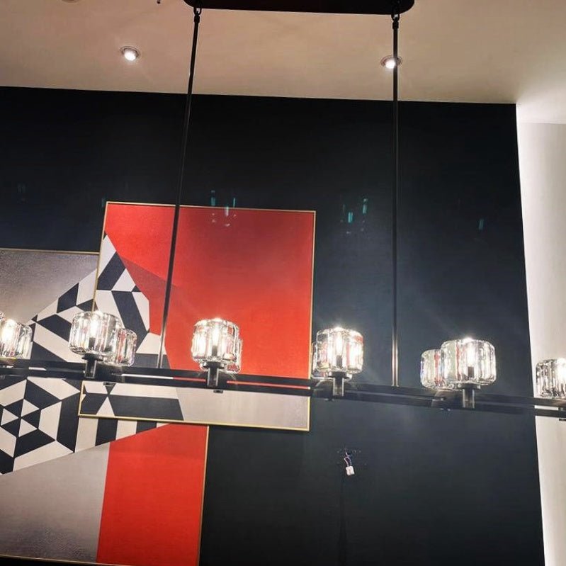 Deamafz Linear Chandelier 54"72" - Zelno