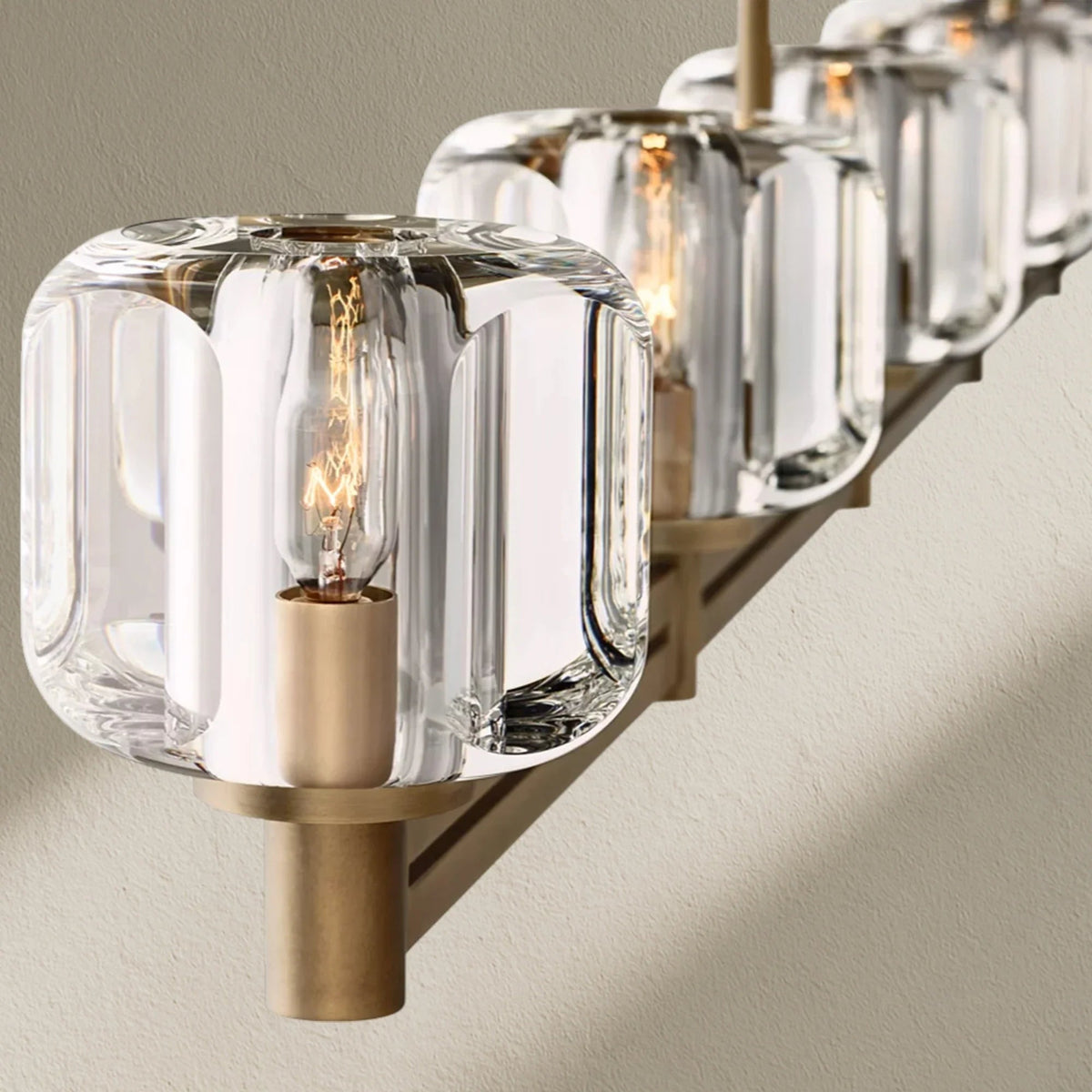 Deamafz Linear Chandelier 54"72" - Zelno