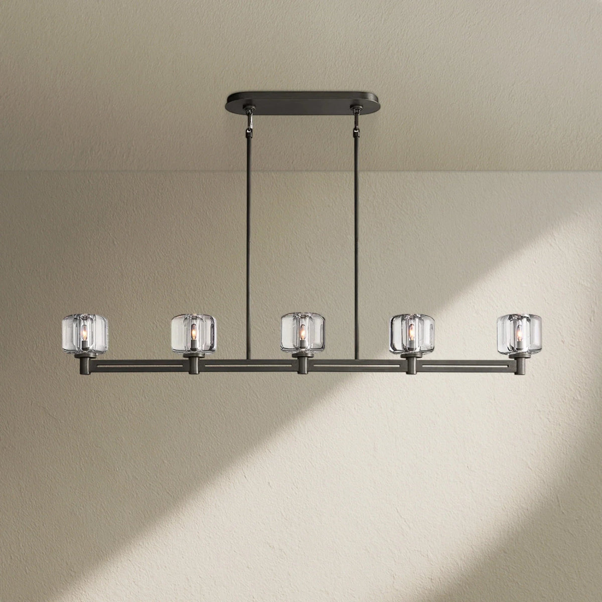 Deamafz Linear Chandelier 54"72" - Zelno