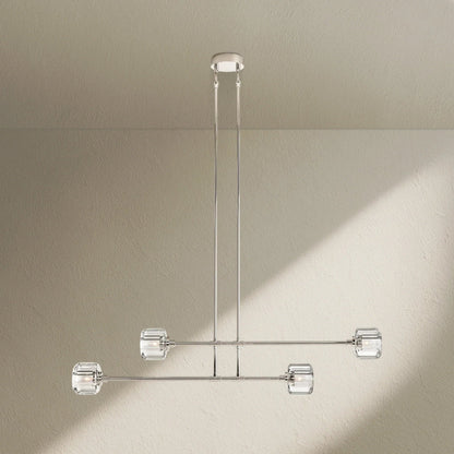 Deamafz Mobile Linear Chandelier 54" 72" - Zelno
