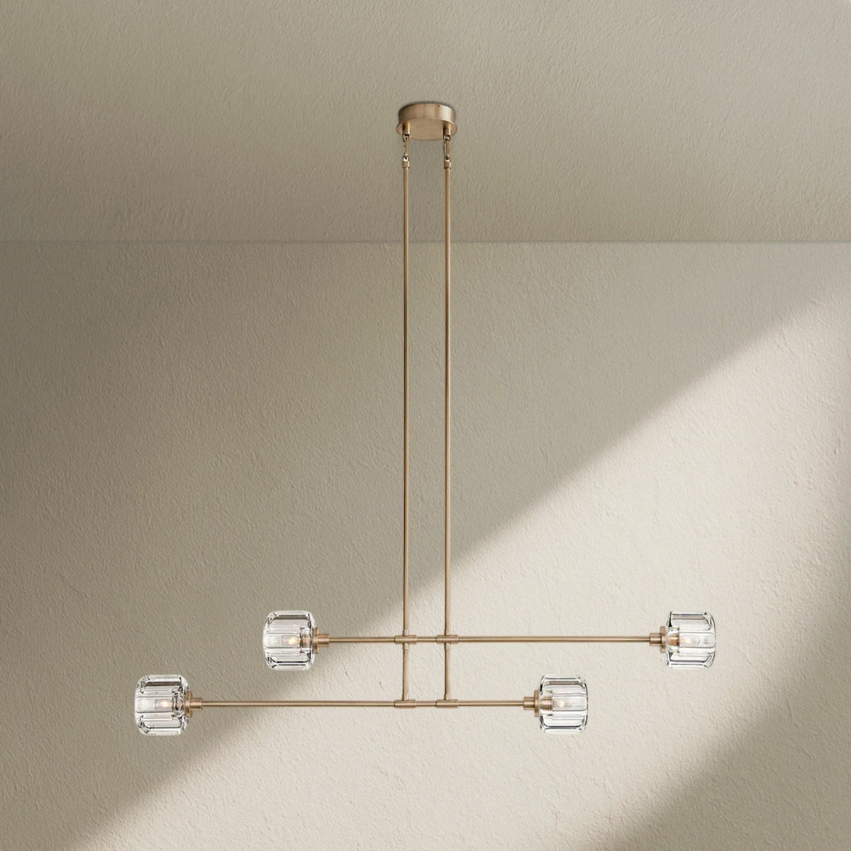 Deamafz Mobile Linear Chandelier 54" 72" - Zelno