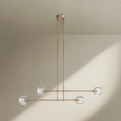 Deamafz Mobile Linear Chandelier 54" 72" - Zelno