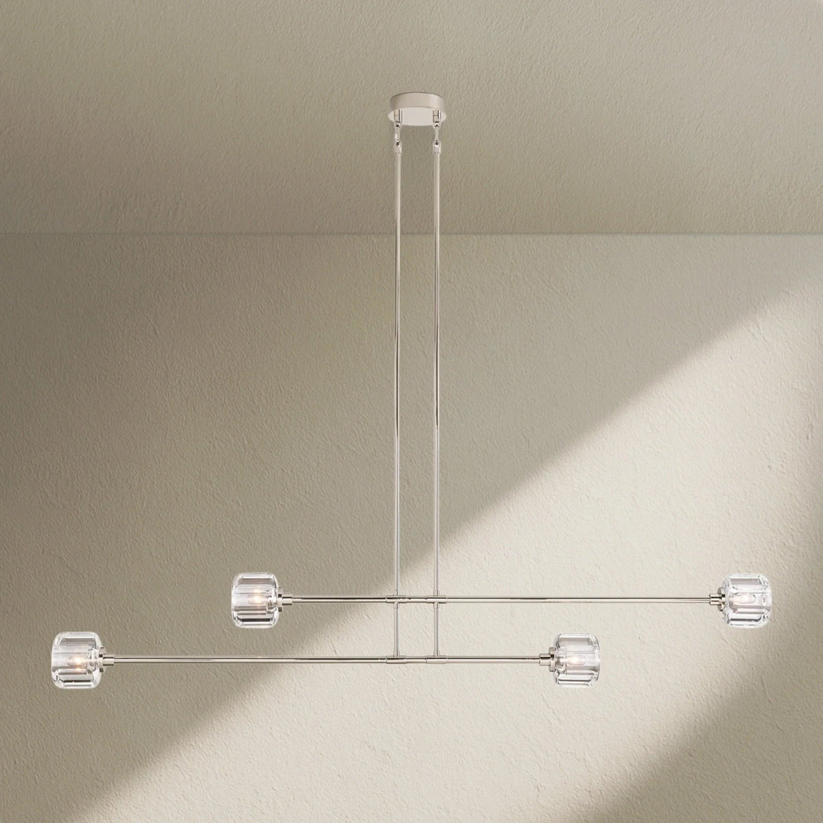 Deamafz Mobile Linear Chandelier 54" 72" - Zelno