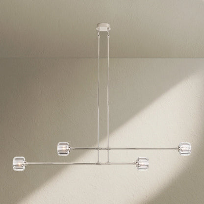 Deamafz Mobile Linear Chandelier 54" 72" - Zelno