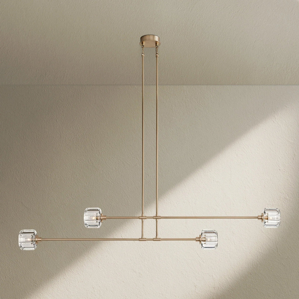 Deamafz Mobile Linear Chandelier 54" 72" - Zelno