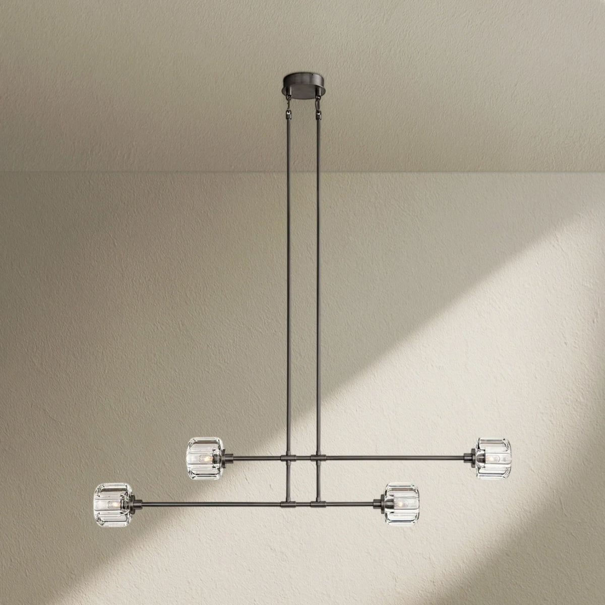 Deamafz Mobile Linear Chandelier 54" 72" - Zelno