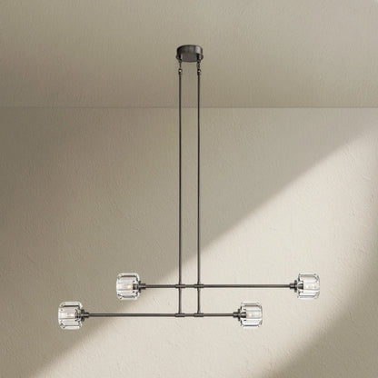 Deamafz Mobile Linear Chandelier 54" 72" - Zelno