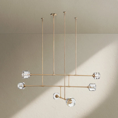 Deamafz Mobile Round Chandelier 48" 62" - Zelno