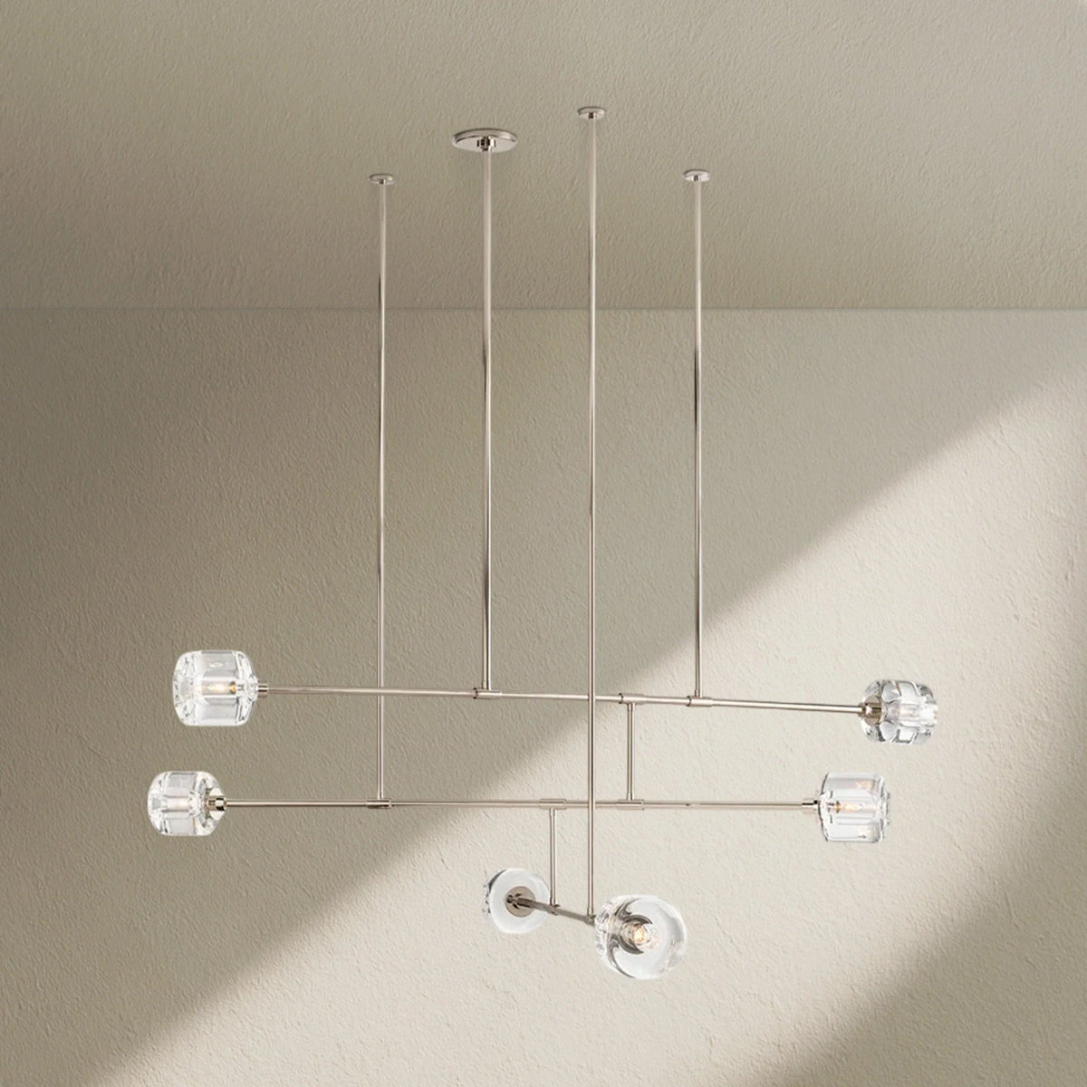 Deamafz Mobile Round Chandelier 48" 62" - Zelno